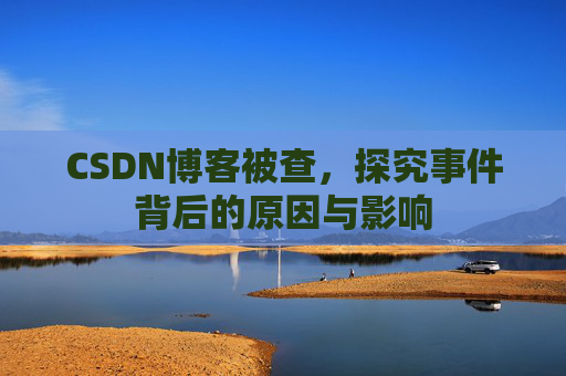 CSDN博客被查，探究事件背后的原因与影响